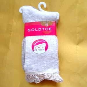 2 -Pair GOLD TOE Socks sz medium